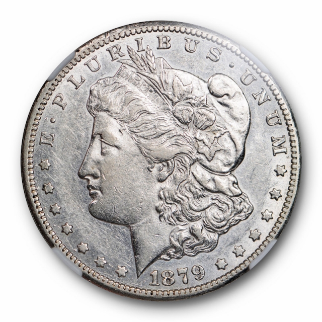 1879 CC $1 Morgan Dollar NGC AU 50 About Uncirculated Carson City Key Date