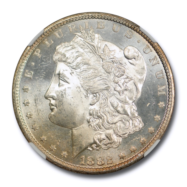 1882 CC $1 Morgan Dollar NGC MS 63 PL Uncirculated Proof Like Flashy Coin ! 
