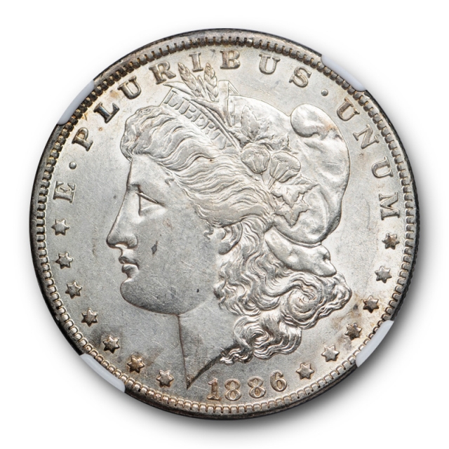 1886 O $1 Morgan Dollar NGC AU 53 About Uncirculated Better Date Original 
