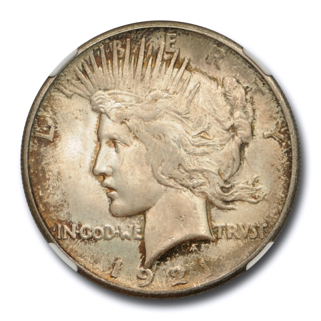 1921 $1 Peace Dollar High Relief NGCS MS 65 Uncirculated Casino Vault Hoard Coin !
