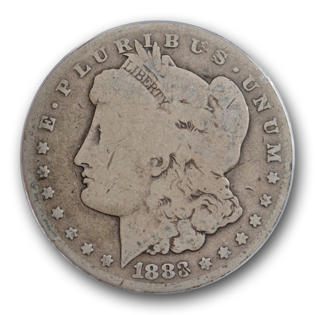 1883 CC $1 Morgan Dollar ANACS G 4 Good Carson City Mint Original US Coin