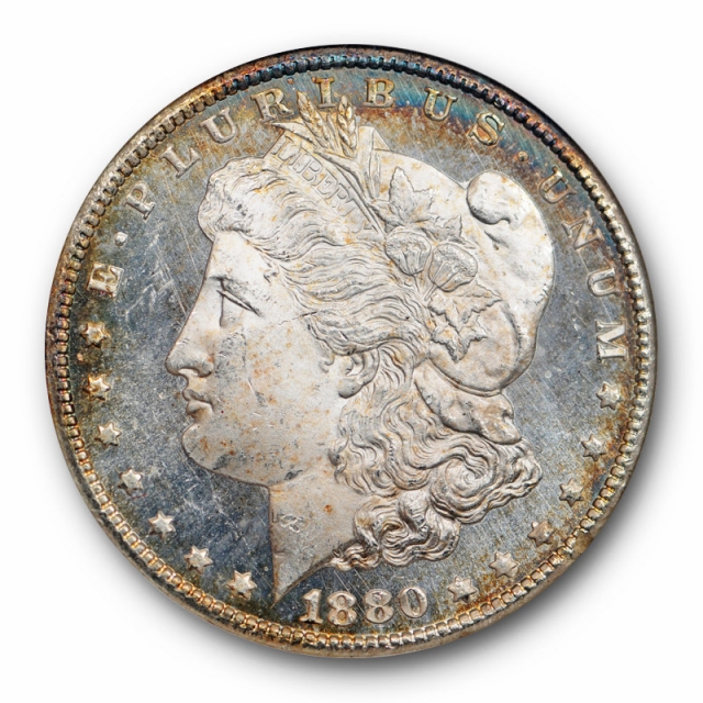 1880 CC $1 8/Low 7 VAM 6 Morgan Dollar ANACS MS 64 DMPL Deep Mirror Proof Like ! 