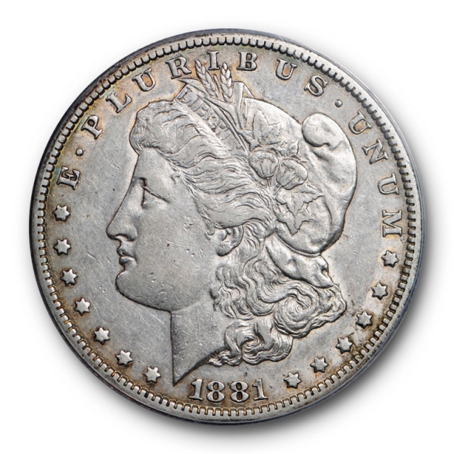 1881 CC $1 Morgan Dollar ANACS EF 40 Extra Fine XF Carson City Mint XF
