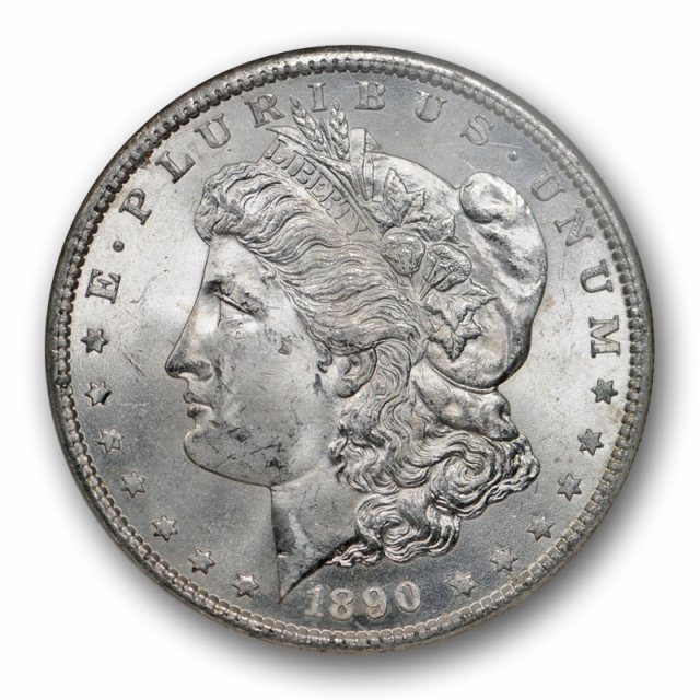1890 S $1 Morgan Dollar NGC MS 63 Uncirculated Redfield Designation