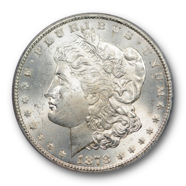 1878 CC $1 Morgan Dollar PCGS MS 64 Uncirculated Carson City Mint Cert#3200