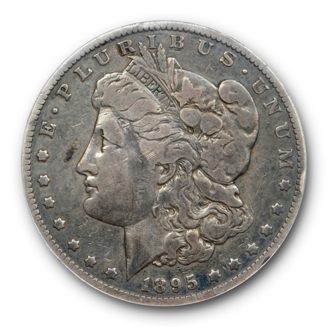 1895 O $1 Morgan Dollar ANACS F 12 Fine New Orleans Mint Key Date Tough !