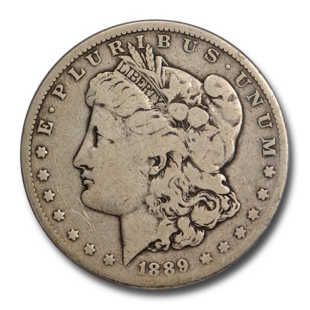 1889 CC $1 Morgan Dollar ANACS VG 8 Very Good Carson City Mint Key Date Nice!