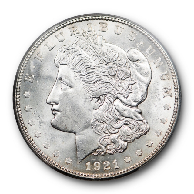 1921 D $1 Morgan Dollar PCGS MS 65 Uncirculated Blast White Lustrous Beauty