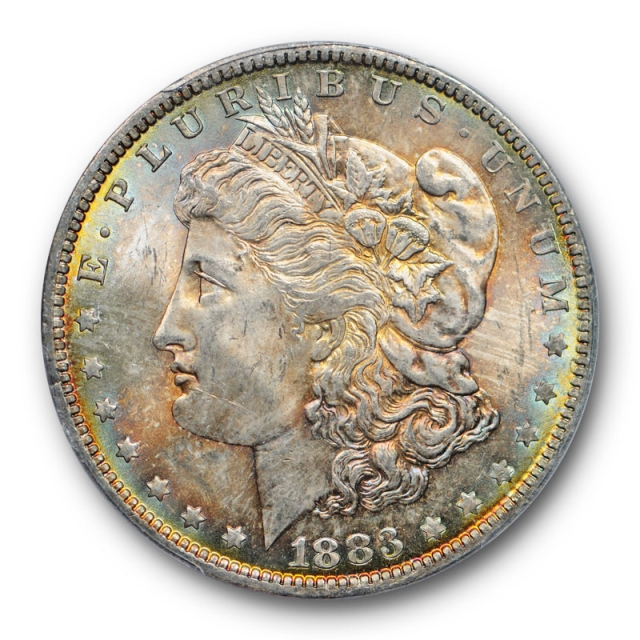 1883 O $1 Morgan Dollar PCGS MS 65 Uncirculated Attractively Toned Beauty 