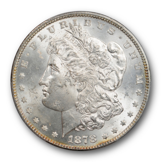 1878 7TF $1 Reverse of 1878 Morgan Dollar PCGS MS 63 Uncirculated Cert#9254