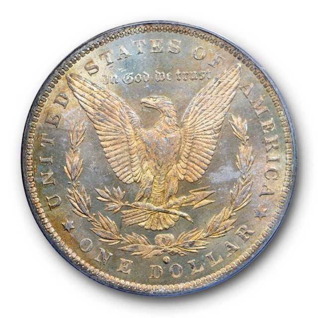 1884 O $1 Morgan Dollar PCGS MS 63 PL Proof Like Uncirculated OGH Cert#557