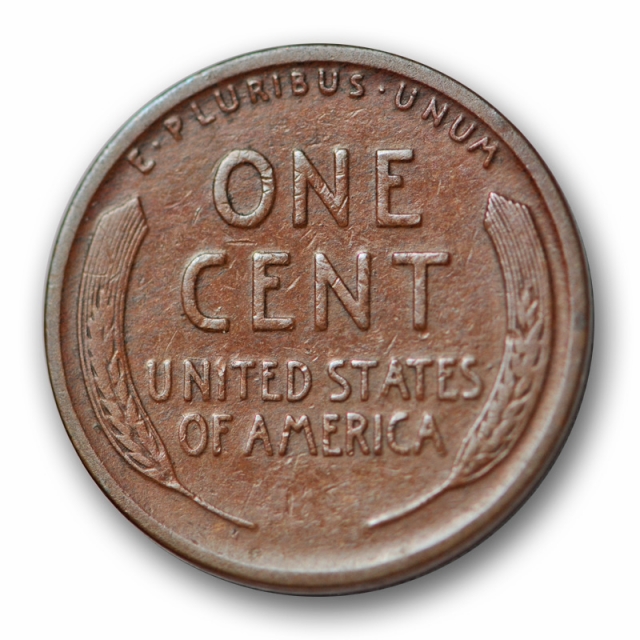 1922 No D 1C Strong Reverse Lincoln Wheat Cent Very Fine V.F Key Variety 