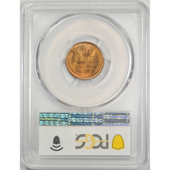 1909 S VDB 1C Lincoln Wheat Cent PCGS MS 64 RD Full Red Key Date Cert#