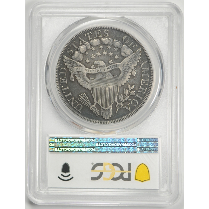 1799/8 $1 Draped Bust Dollar PCGS VF 30 Very Fine CAC Approved 15