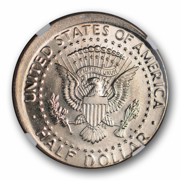 1990 P 50C Kennedy Half Dollar Mint Error Struck 10% Off Center