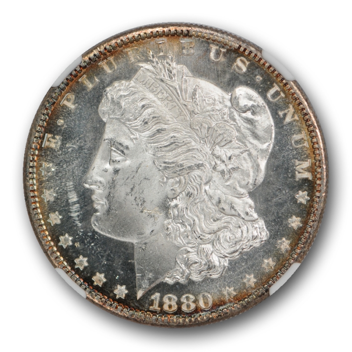 1880-S Morgan Dollar S$1 NGC MS 64 PL Looks DMPL Deep Mirror Proof